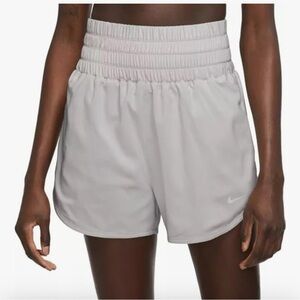 Nike Women's Athletic Shorts - Light Gray